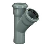 Тройник канализационный 50 * 50 * 45 гр. Политэк