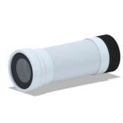 Удлинитель гибкий для унитаза выпуск 110 мм 395-1115 мм АНИ Пласт K738R 