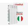 Алюминиевый радиатор FONDITAL Calidor Super B4  500/100/10 секций
