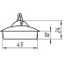 Пробка для сифона 1 1/2" АНИ пласт M300
