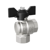 Кран шаровой угловой 1/2" вн/вн бабочка LD 15.В-В.У.Б LD Pridе