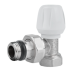 Кран (вентиль) радиаторный Icma 1/2" с антипротечкой угловой  (подающий)