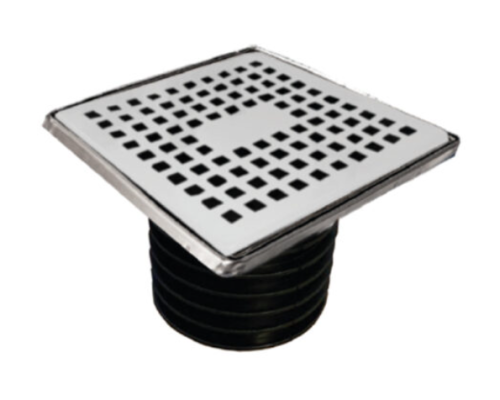 Трап душевой прямой с отводом 100 мм MС-15 Metline