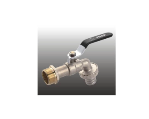 Кран водоразборный шаровый 1/2'' рукоятка, с носиком FRAP