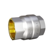 Клапан обратный пружинный латунный шток 3/4" вн/вн LD Pride