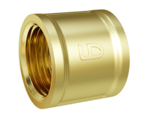 Муфта DN15 1/2" ВР латунь LD Pride