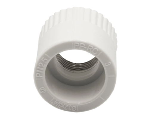 Муфта комб. вн 32Х3/4'' белая EVER PLAST