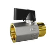 Кран шаровой мини 1/2" вн/нар. LD мини 15.В-Н.Ф LD Pridе