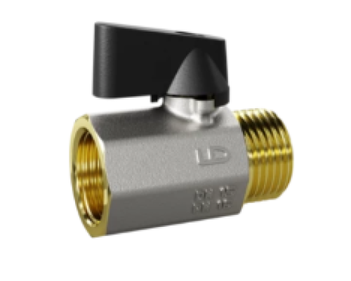 Кран шаровой мини 1/2" вн/нар. LD мини 15.В-Н.Ф LD Pridе
