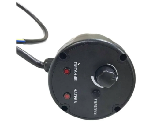ТЭН RTPr3 (нерж) с терморегулятором 3кВт RISPA PROFI 220/380В для бойлера косвенного нагрева 1 1/2"/Lмонтаж=335мм/для всех БКН  "RISPA"