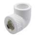 Угол комб. вн 25х1/2'' белый EVER PLAST